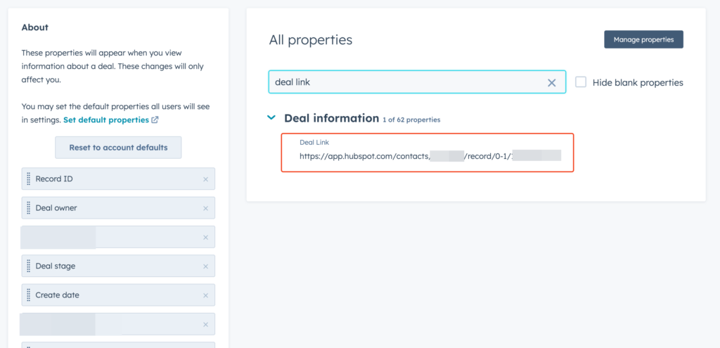 建立 Hubspot Workflow:工作自動化的重要性 8 hubspot Deal Link